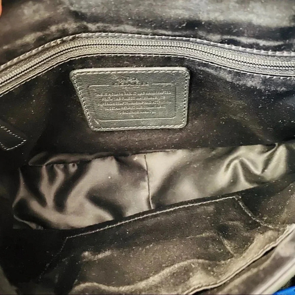 Coach Taylor Leather Mini Flap Crossbody - Picture 7 of 9